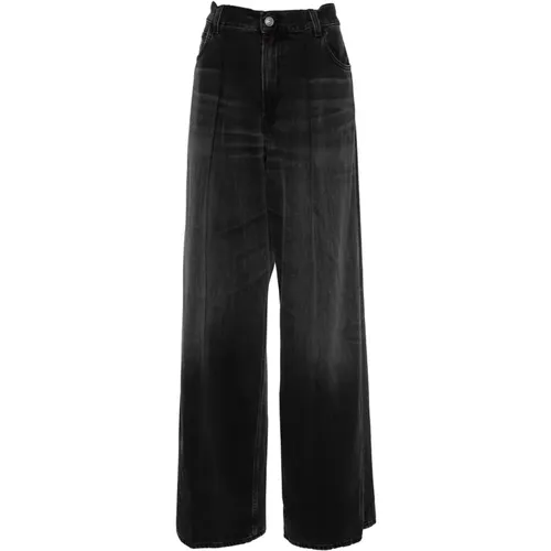 High-Waist Wide-Leg Jeans , Damen, Größe: W26 - Haikure - Modalova