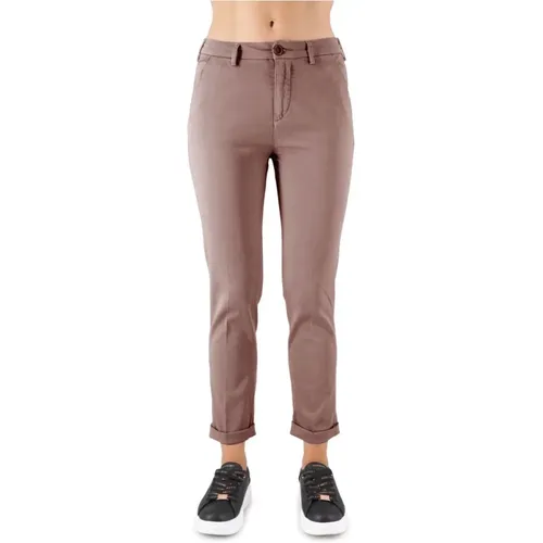 Briana Chino Hose , Damen, Größe: S - 40WEFT - Modalova