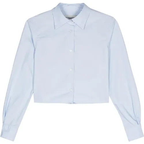 Cotton Poplin Shirt , female, Sizes: M, L - Officine Générale - Modalova