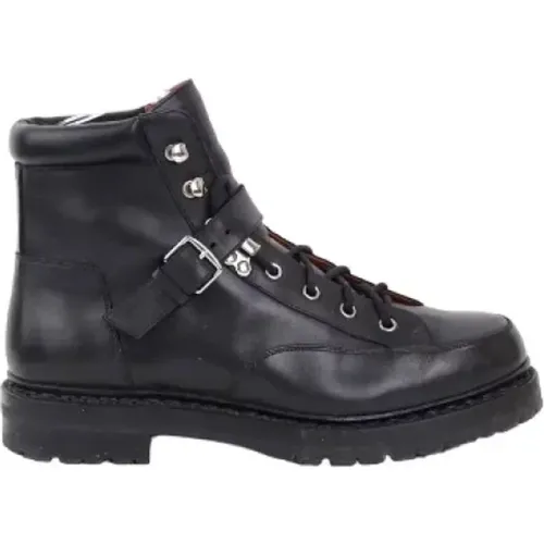 Pre-owned Leather boots , female, Sizes: 6 UK - Hermès Vintage - Modalova