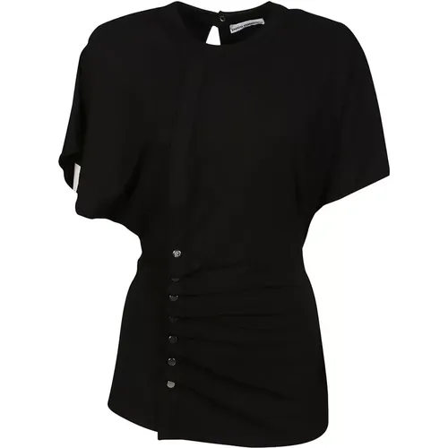 Short Sleeve Top , female, Sizes: XS, M, S, 2XS - Paco Rabanne - Modalova