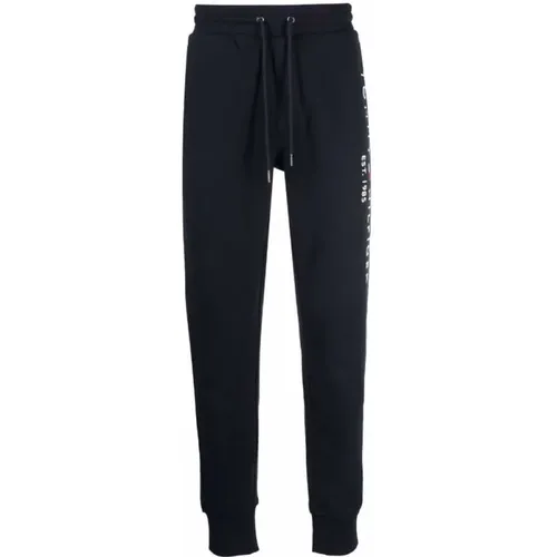 Logo Cotton Sweatpants , male, Sizes: XL, 3XL, L, 2XL, M - Tommy Hilfiger - Modalova