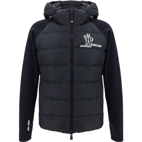 Zip Up Cardigan Sweaters , male, Sizes: L, XL - Moncler - Modalova