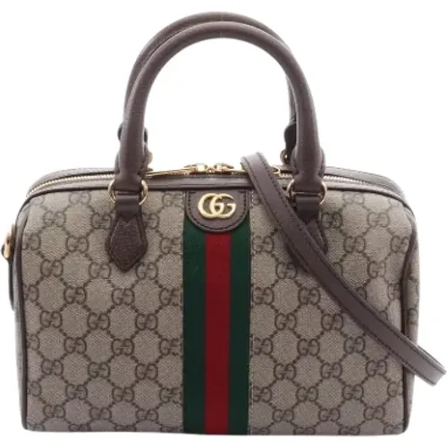 Pre-owned Leather gucci-bags , female, Sizes: ONE SIZE - Gucci Vintage - Modalova