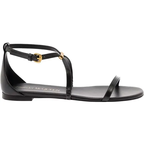 Sandals , female, Sizes: 4 UK, 6 UK, 5 UK, 8 UK, 3 UK, 2 UK - alexander mcqueen - Modalova