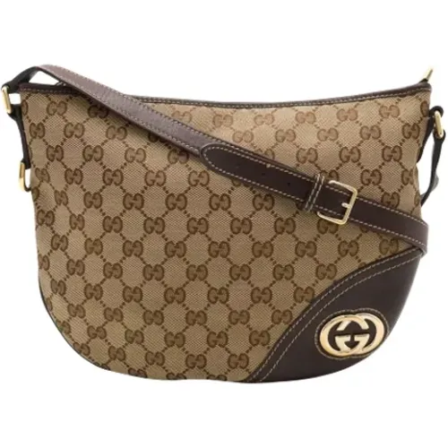 Pre-owned Canvas gucci-bags , female, Sizes: ONE SIZE - Gucci Vintage - Modalova