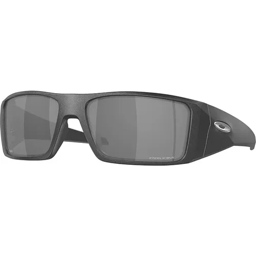 Heliostat Prizm Black Sonnenbrille , Herren, Größe: 61 MM - Oakley - Modalova