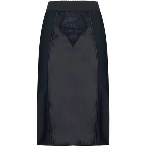 Midi Skirts , female, Sizes: M - Dolce & Gabbana - Modalova