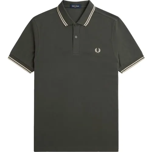 Slim Fit Twin Tipped Polo , Herren, Größe: 2XL - Fred Perry - Modalova