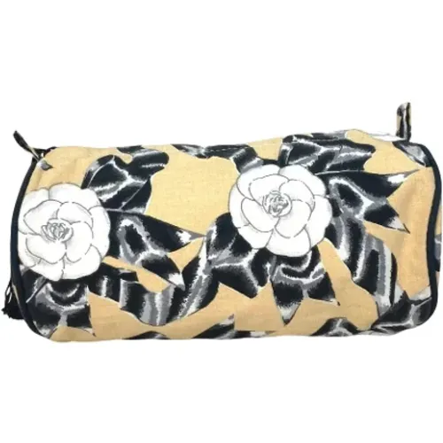 Pre-owned Canvas clutches , female, Sizes: ONE SIZE - Chanel Vintage - Modalova