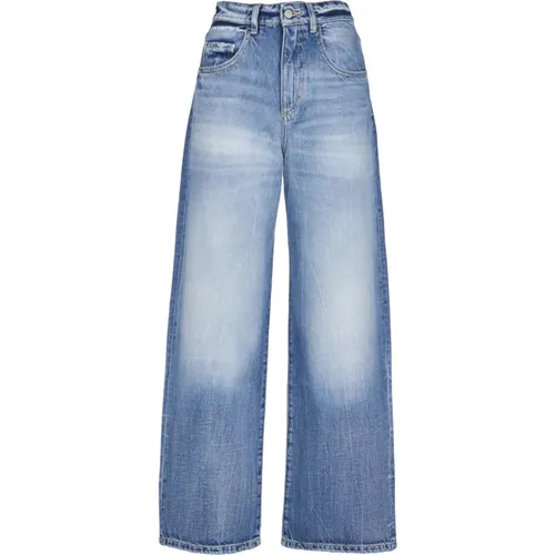 Weite Bein Denim Jeans , Damen, Größe: W25 - Icon Denim - Modalova