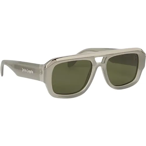 Womens Accessories Sunglasses Grey Ss24 , female, Sizes: 54 MM - Palm Angels - Modalova
