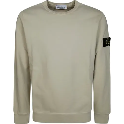 Crewneck Sweatshirt Basic Style , male, Sizes: XL, S - Stone Island - Modalova