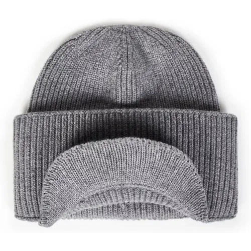 Grey Hats Caps for Women Aw23 , female, Sizes: ONE SIZE - Laneus - Modalova