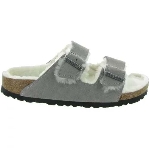 Shearling Arizona Stil Schuhe , Damen, Größe: 36 EU - Birkenstock - Modalova