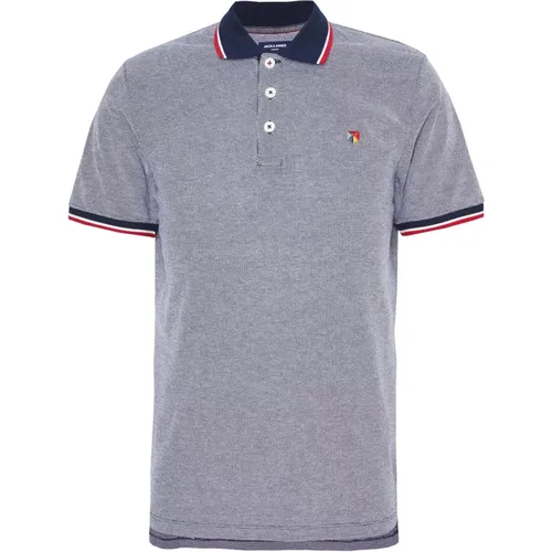 Einfaches Poloshirt mit kurzen Ärmeln - jack & jones - Modalova