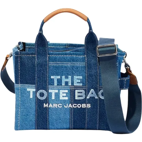 Denim Kleine Tote Tasche , Damen, Größe: ONE Size - Marc Jacobs - Modalova