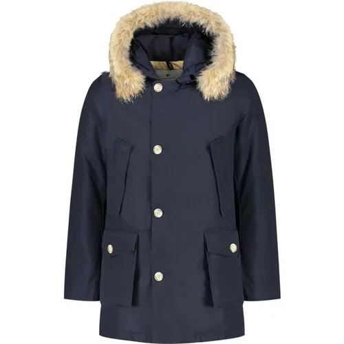 Winter Jacket with Ramar Fabric , male, Sizes: M - Woolrich - Modalova