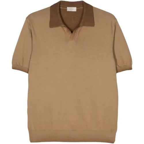 Cammello Polo Shirt , Herren, Größe: XL - Altea - Modalova