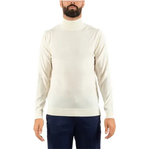 Mens Sweater Lupetto Style , male, Sizes: L, XL, M, 2XL - Daniele Fiesoli - Modalova