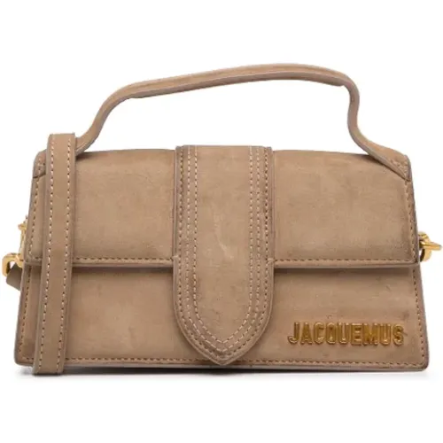 Pre-owned Suede handbags , female, Sizes: ONE SIZE - Jacquemus Pre-owned - Modalova
