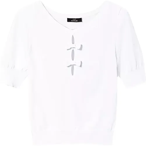 T-Shirts , Damen, Größe: XS - Actitude - Modalova