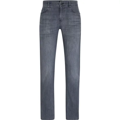 Light Grey Slim Fit Jeans , male, Sizes: W30, W34, W38, W36 - Boss - Modalova