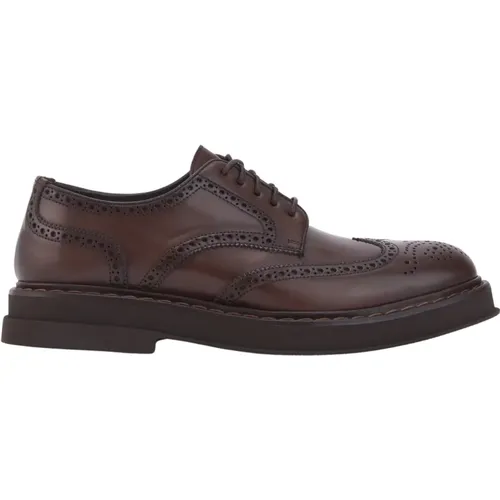 Embossed Leather Shoes , male, Sizes: 10 UK, 6 UK, 8 UK, 9 UK, 7 UK - Calce - Modalova