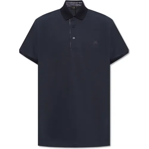 Baumwoll-Poloshirt , Herren, Größe: 2XL - ETRO - Modalova