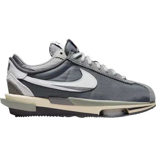 Limitierte Edition Zoom Cortez SP sacai , Herren, Größe: 47 EU - Nike - Modalova