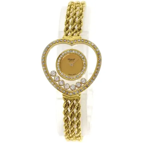 Pre-owned Gold watches , female, Sizes: ONE SIZE - Chopard Pre-owned - Modalova