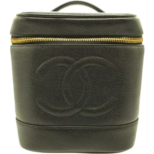 Pre-owned Leather Chanel Vanity , female, Sizes: ONE SIZE - Chanel Vintage - Modalova