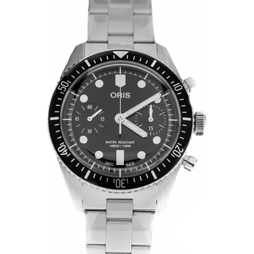 Divers Sixty-Five Chronograph , male, Sizes: ONE SIZE - Oris - Modalova