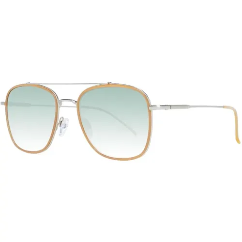 Goldene Aviator Sonnenbrille mit Grünen Gläsern - Ted Baker - Modalova