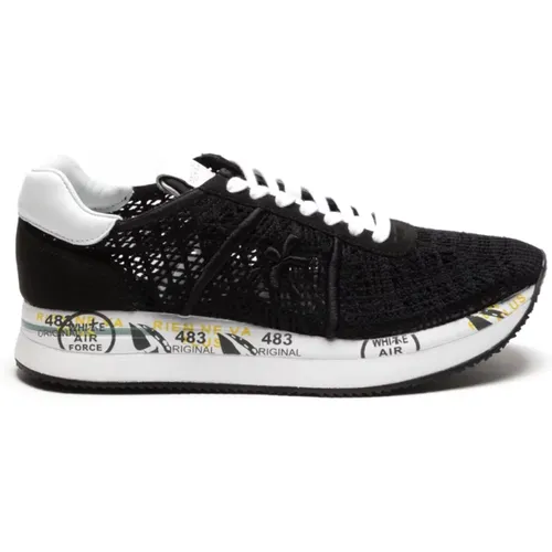 White Sneakers Calzature , female, Sizes: 3 UK, 4 UK - Premiata - Modalova