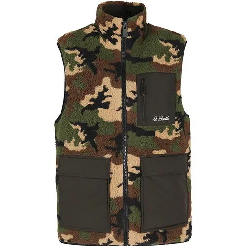 Stylish Gilet for Men , male, Sizes: S, M - MC2 Saint Barth - Modalova