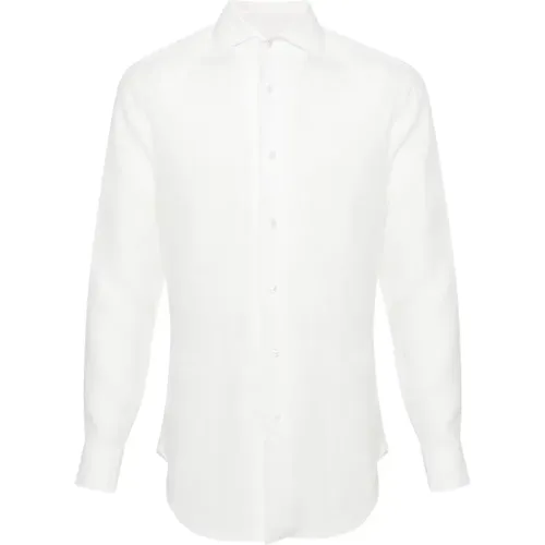 Casual Long Sleeve Shirt in , male, Sizes: 4XL, 3XL, 2XL, XL - Brioni - Modalova