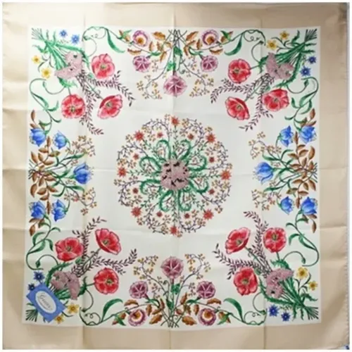 Pre-owned Silk scarves , female, Sizes: ONE SIZE - Gucci Vintage - Modalova