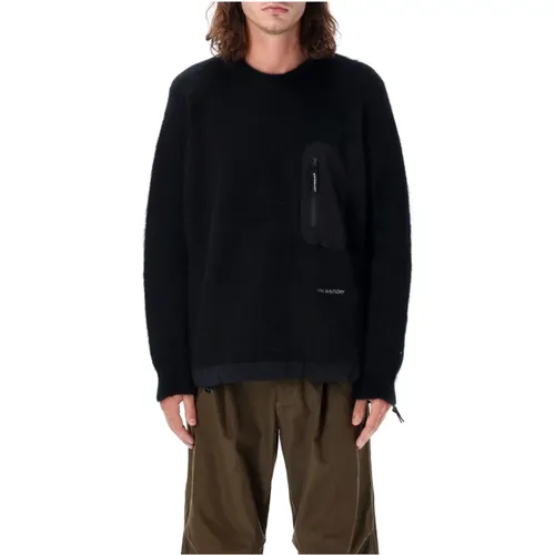 Knitwear Sweater Aw24 , male, Sizes: 2XL - And Wander - Modalova