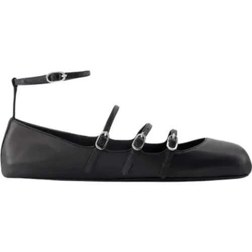 Pre-owned Leather flats , female, Sizes: 3 UK - Alexander McQueen Pre-owned - Modalova
