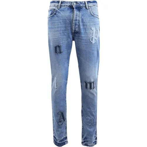 Slim-fit Jeans , male, Sizes: W33, W34, W31 - Palm Angels - Modalova