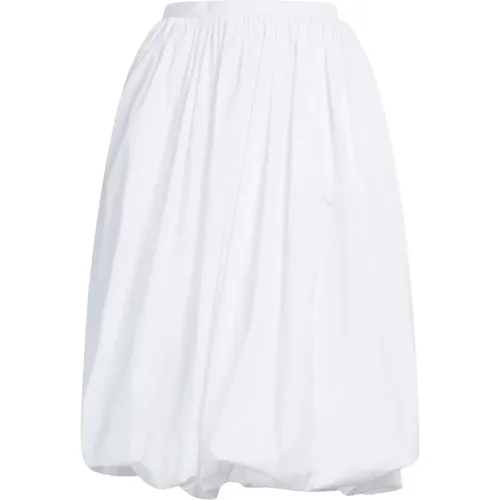 Poplin balloon midi skirt , female, Sizes: XS, 2XS - Marni - Modalova
