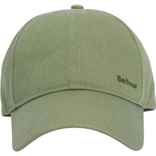 Embroidered Logo Cotton Sports Cap , male, Sizes: ONE SIZE - Barbour - Modalova