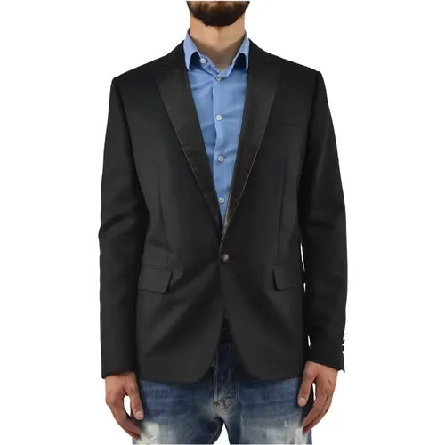 Cotton Blazer Jacket , male, Sizes: XL - Dsquared2 - Modalova