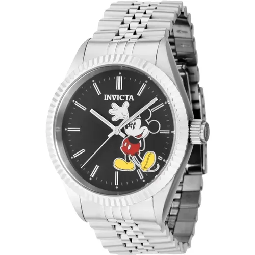 Disney Mickey Mouse Collection Men's Quartz Watch , male, Sizes: ONE SIZE - Invicta Watches - Modalova