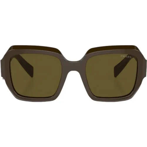 Stylish Oversize Sunglasses , female, Sizes: 53 MM - Prada - Modalova