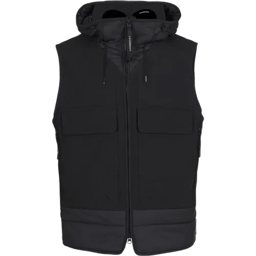 Mixed Goggle Vest with Nylon , male, Sizes: XL, 2XL - C.P. Company - Modalova