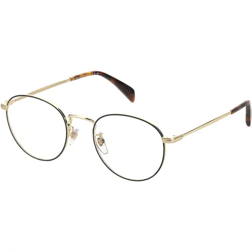 DB 1015 Sonnenbrille in Gold Schwarz , unisex, Größe: 50 MM - Eyewear by David Beckham - Modalova