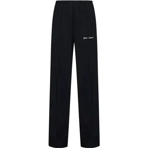 Trousers with Logo Bands , female, Sizes: M - Palm Angels - Modalova