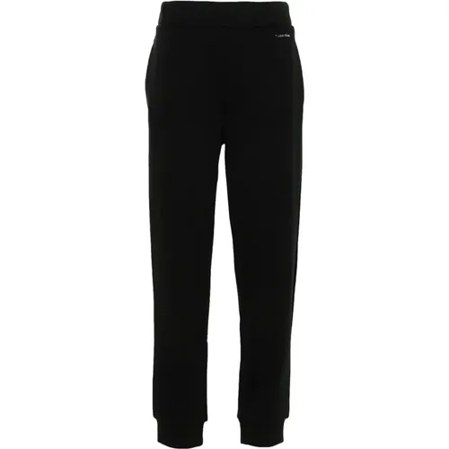 Relaxed Jogger Pants with Nano Logo , female, Sizes: M, L, S, XS - Calvin Klein - Modalova